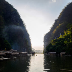 Boulders in the Pamitinan Protected Landscape associated with the Philippine legend of Bernardo Carpio.